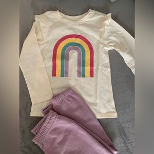 3t long sleeve and sweats